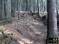 Bergbauspuren am Wunderliche Köpfe Morgengang bei Schlettau, Revier Annaberg, Erzgebirge, Sachsen, (D) (2) 02.03.2014.JPG